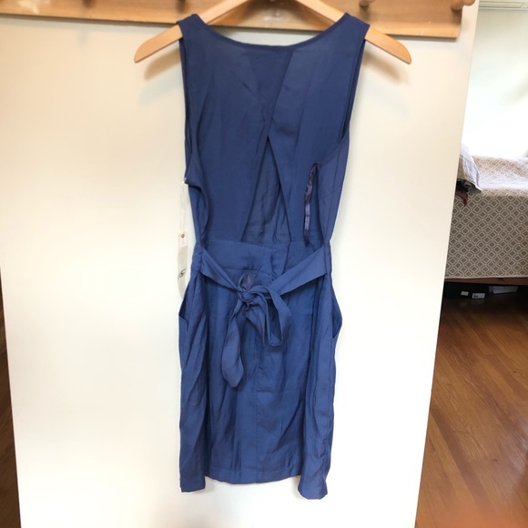NWT ya Los Angeles Belted dress with cut out back - Picture 3 of 5
